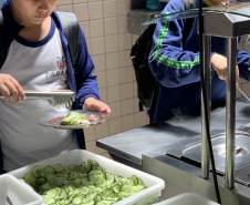 Estado adquiriu 5 mil toneladas de alimentos orgânicos para a merenda escolar em 2025