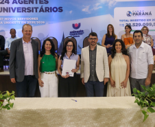 Unioeste realiza posse de novos servidores e entrega obras na reitoria 