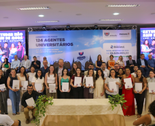 Unioeste realiza posse de novos servidores e entrega obras na reitoria 