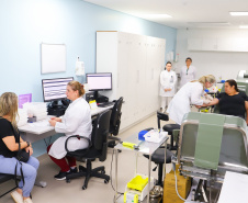 Nova unidade de coleta de sangue de Londrina recebe doadoras ao abrir as portas