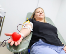 Nova unidade de coleta de sangue de Londrina recebe doadoras ao abrir as portas