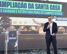 Estado libera R$ 33 milhões para nova UTI e modernização da Oncologia da Santa Casa de Ponta Grossa