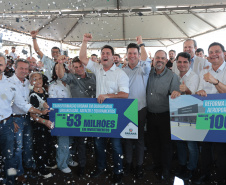 Ratinho Junior lança edital de duplicação e restauração em concreto da PR-170, em Guarapuava