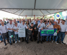 Ratinho Junior inaugura duplicação em concreto da PRC-466 entre Guarapuava e Palmeirinha