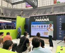 Paraná promove soluções de tecnologia e inovação durante o Smart City Expo Curitiba 2026