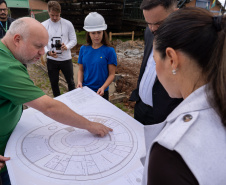 Em Pinhais, avançam as obras do planetário mais moderno da América Latina