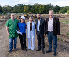Em Pinhais, avançam as obras do planetário mais moderno da América Latina