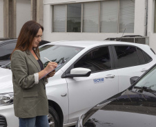 Frota do Tecpar passa a rodar só com etanol e reduz em 82% a emissão de carbono