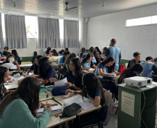 Começa retorno gradativo das aulas presenciais dos alunos do Instituto de Educação de Paranaguá