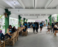 Começa retorno gradativo das aulas presenciais dos alunos do Instituto de Educação de Paranaguá