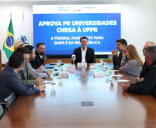 Aprova Paraná Universidades garante 10% das vagas da UFPR para alunos da rede estadual