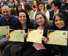 Unicentro recepciona 35 novos professores efetivos em cerimônias nos câmpus de Guarapuava e Irati