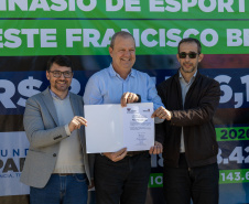 Unioeste inaugura novo ginásio de esportes no campus de Francisco Beltrão