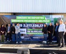 Unioeste inaugura novo ginásio de esportes no campus de Francisco Beltrão