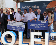 Estado anuncia curso de Medicina Veterinária da UEPG em Castro e consolida polo de inovação