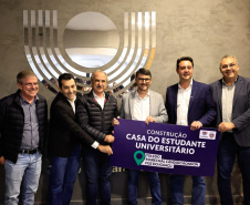 Estado autoriza início das obras de três novas Casas do Estudante em câmpus da Unioeste