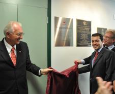 Secretario Lubke participa de inauguracao de Centro de Tecnologia Celular na PUC