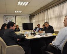 Secretário Nildo recebe reitores na Seti