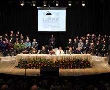 Secretário Lübke participa de comemoração na UFPR
