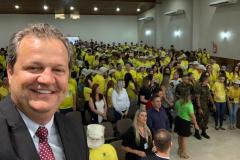 Superintendente Aldo Bona e os mais de 230 rondonistas da Operação Yaguaru