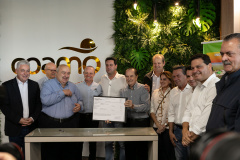 Estado entrega licença para instalação de usina de etanol de milho de R$ 1,7 bilhão da Coamo