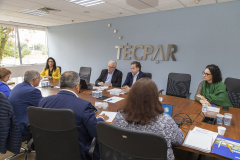 Tecpar e OPAS se reúnem com foco no fornecimento de produtos para as Américas