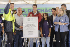 Fim do isolamento: governador entrega pavimentação da PR-239 entre Pitanga e Mato Rico