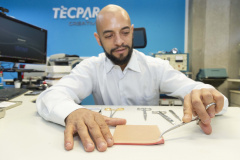 Incubada pelo Tecpar, startup produz pele artificial de animais para simular cirurgias veterinárias