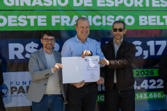 Unioeste inaugura novo ginásio de esportes no campus de Francisco Beltrão