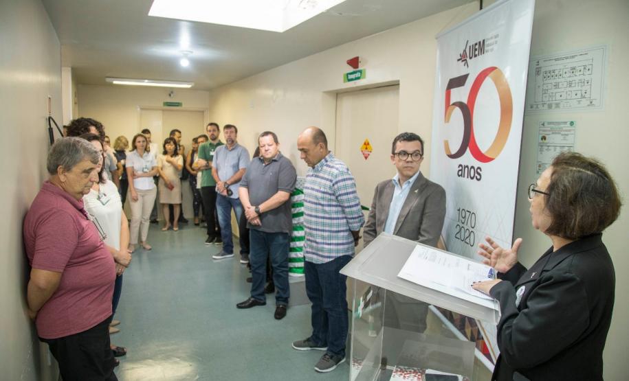 A médica Elisabete Kobayashi, superintendente do HU, falou do novo equipamento