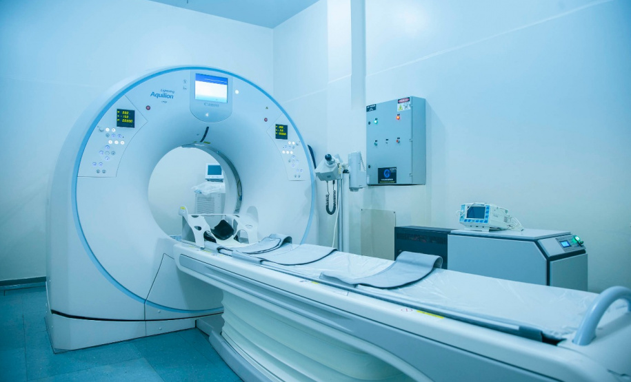 O tomógrafo computadorizado, 80 canais, permitirá processamento de imagens mais rápido e com mais fidelidade