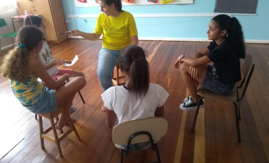 Rondonistas da UEPG promovem ações de cidadania em Céu Azul