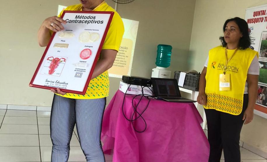 Rondonistas da UEPG promovem ações de cidadania em Céu Azul