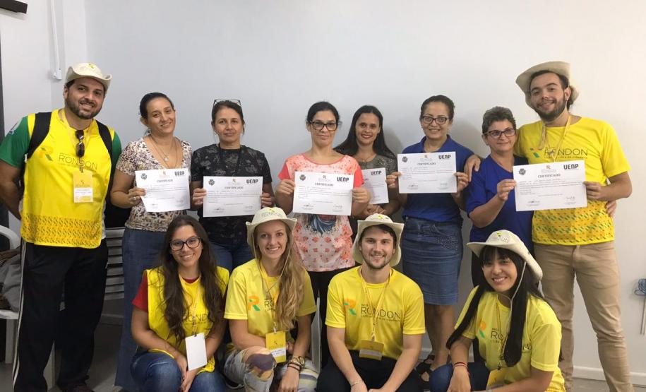 Uenp realiza ações de cidadania pelo Projeto Rondon