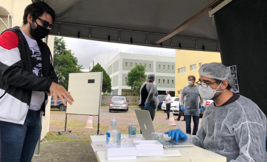 Unespar aplica testes do novo coronavírus na comunidade universitária