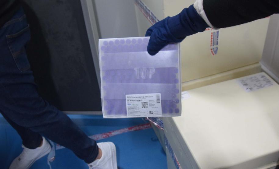 Paraná descentraliza vacinas da Pfizer para 77 municípios; lote contém doses do Ensino Superior