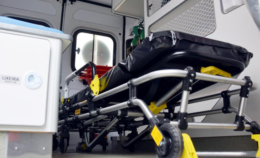 O Governo do Estado está modernizando a frota da Saúde com novas ambulâncias, veículos e vans para todos os tipos de atendimentos