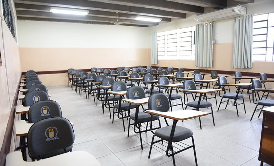 Reformado após temporal, Centro de Ciências da Saúde da UENP está mais moderno