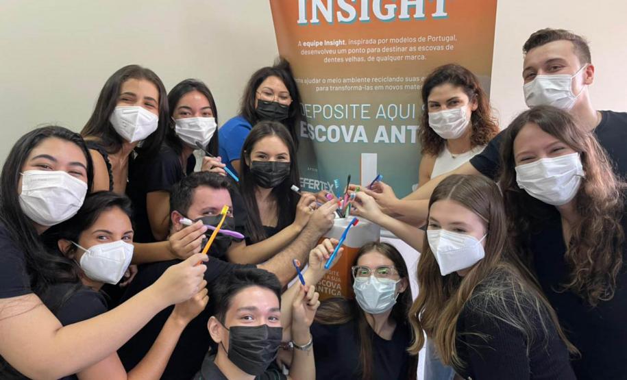 UEM instala primeiro ecoponto para descarte de escovas dentais do Brasil