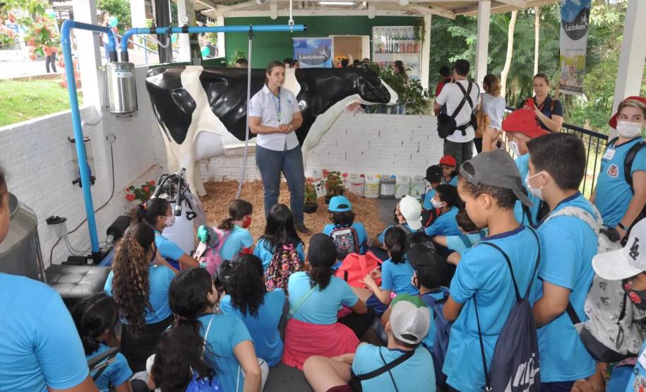 Vitrine de Tecnologia na ExpoLondrina amplia divulgação sobre cadeia produtiva do leite