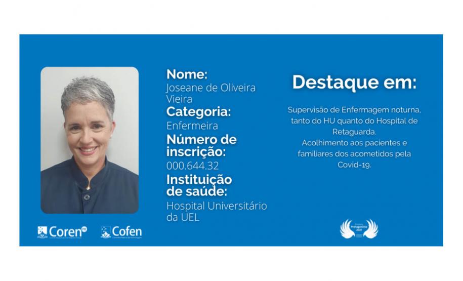 Profissionais de enfermagem de HUs recebem prêmio do Coren-PR pela atuação na pandemia