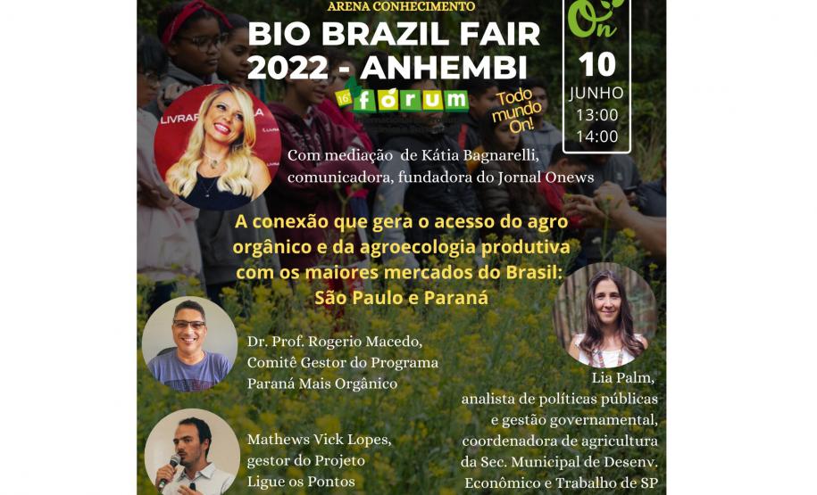 Programa Paraná Mais Orgânico é destaque em eventos internacionais em São Paulo