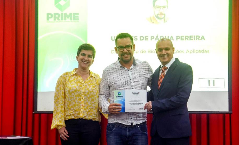 Professor Ulisses de Pádua Pereira, da UEL, classificado em 2º lugar no Prime 2022