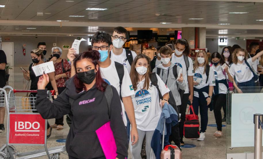Ganhando o Mundo vira experiência inesquecível para os alunos da rede estadual