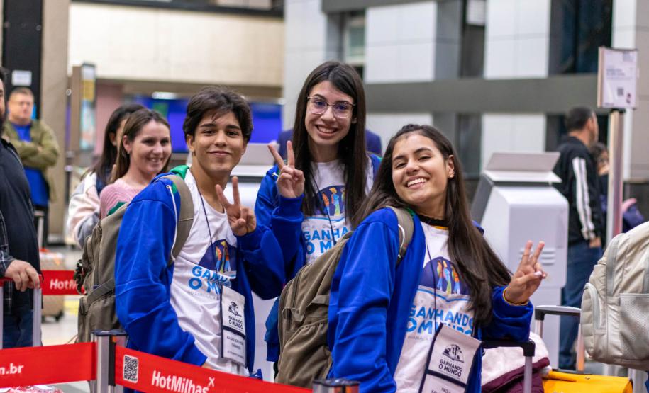 Ganhando o Mundo vira experiência inesquecível para os alunos da rede estadual
