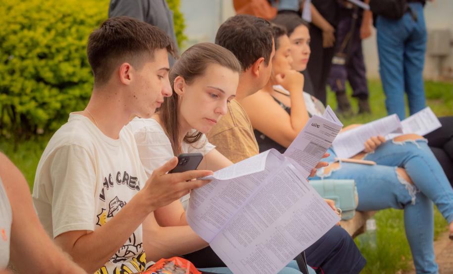 Vestibular 2022 da UEPG reuniu milhares de estudantes em 13 cidades do Paraná