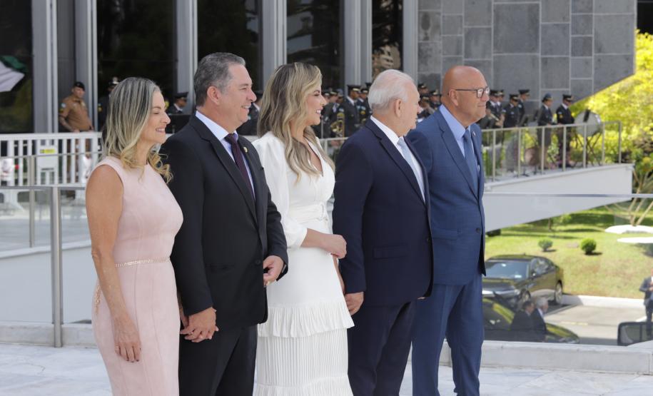 Ratinho Junior e Darci Piana tomam posse para mais quatro anos de mandato