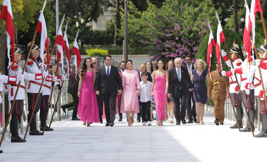 Ratinho Junior e Darci Piana tomam posse para mais quatro anos de mandato