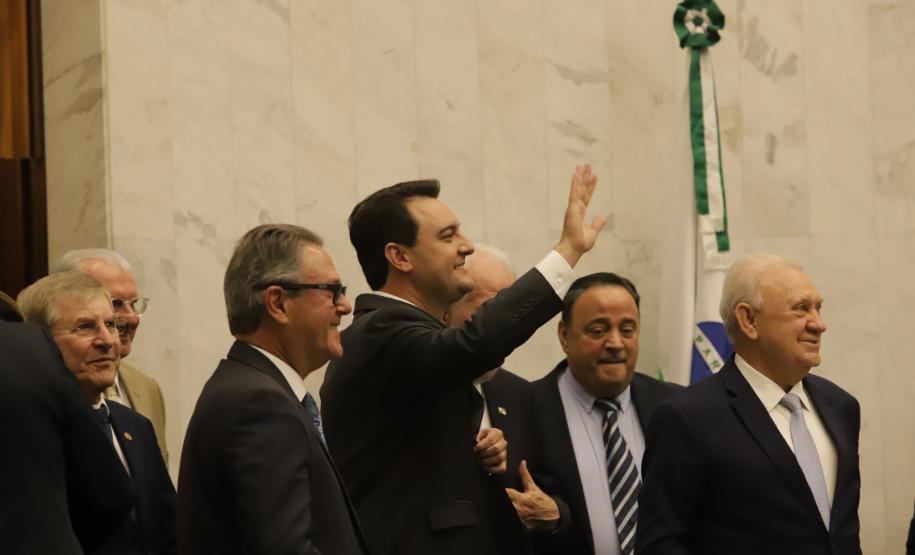 Ratinho Junior e Darci Piana tomam posse para mais quatro anos de mandato