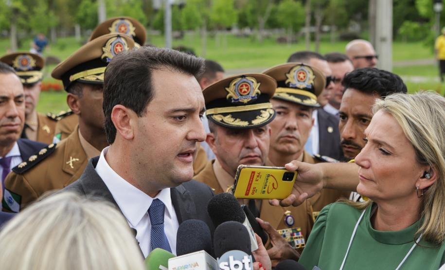 Após assumir novo mandato, Ratinho Junior reforça meta de manter Paraná como referência